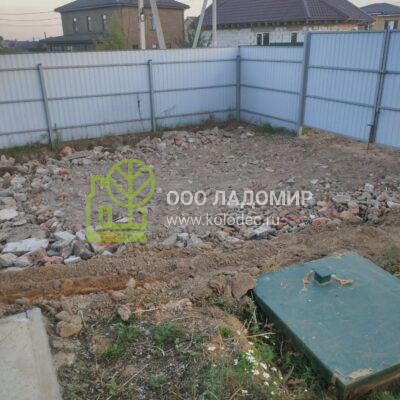 Замена неработающей канализации дома со станцией биологической очистки на септик и фильтрующие тоннели. Московская область, Видное 29.05.2025